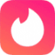 Tinder(ティンダー)のロゴ