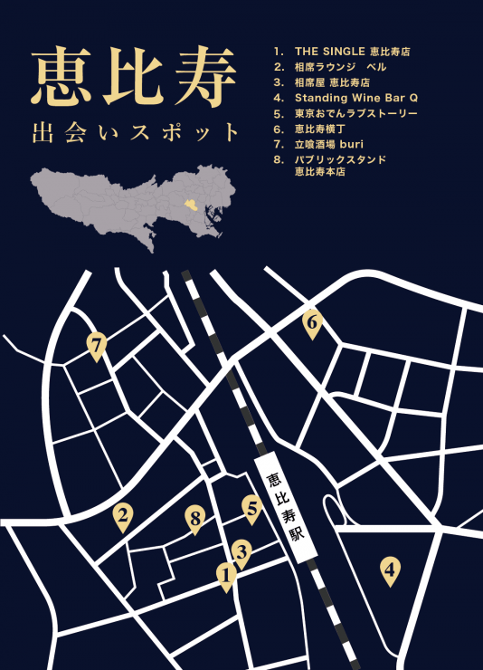 恵比寿の出会いスポット