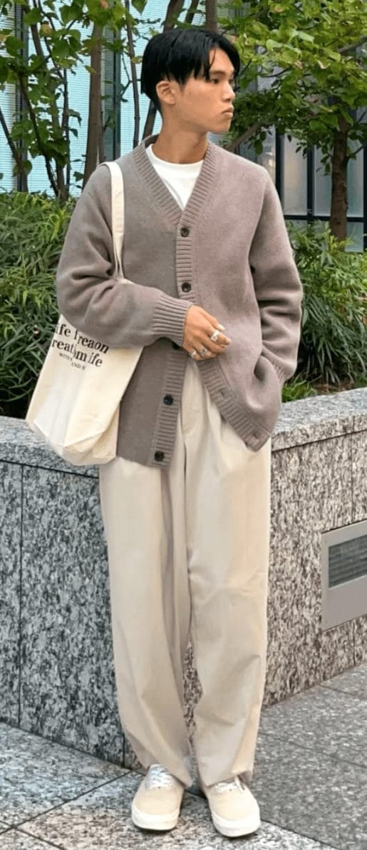 男性　春コーデ2