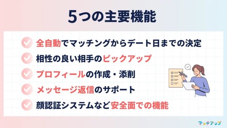 AI機能で何ができる?5つの主要機能で比較!