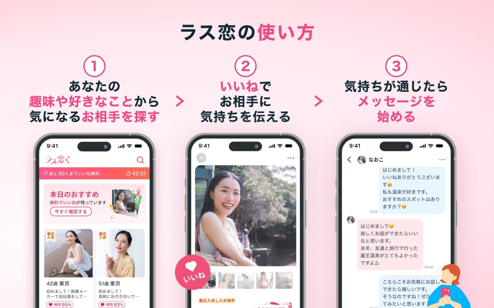 ラス恋の使い方