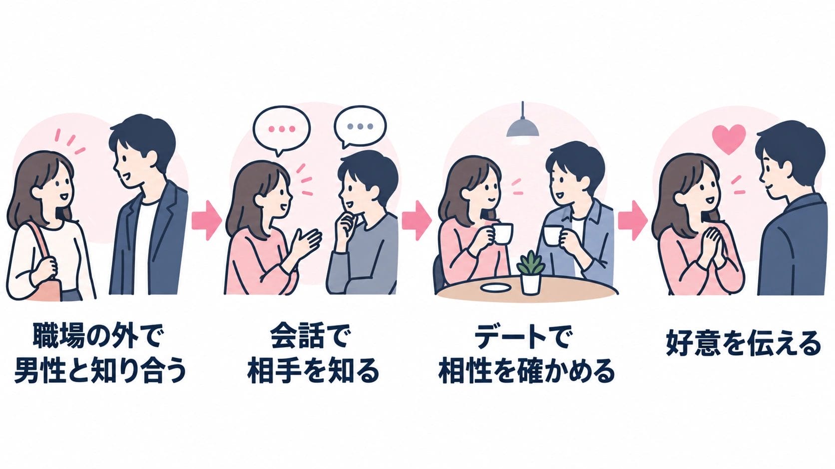 社会人の彼氏の作り方｜出会いから交際までの進め方