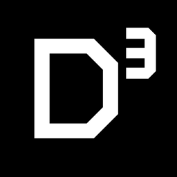 D³（ディースリー） ロゴ